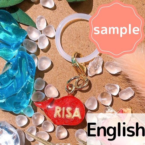 Whale shaped accessories,name,ship,personalise,print, charm,key chain,car supplies、personal