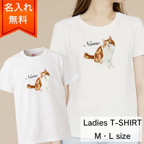 サイベリアン 猫 の レディース Tシャツ / 猫好きさんへのギフトに 選ばれている大人気商品です！ラッピングできます！名入れ無料！