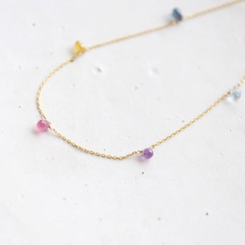 (14kgf)sapphire　anklet[ar073]