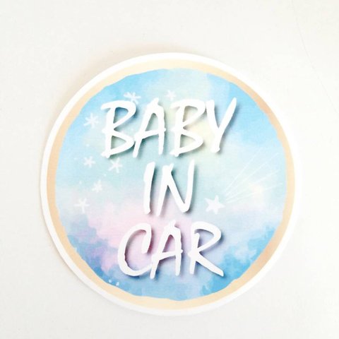  Baby in car ( ベビーインカー ) 【 オーロラ 】