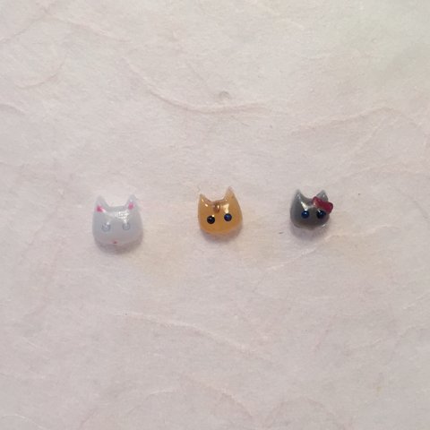 可愛い猫の3兄弟miniサイズセット2