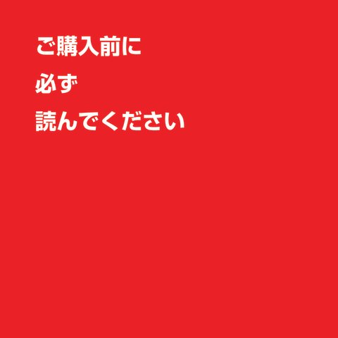 ご了承いただきました上でのご購入をお願いいたします