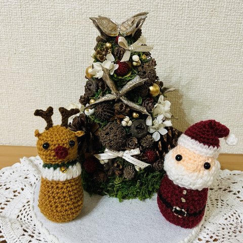 クリスマスツリー🎄サンタ＆トナカイ