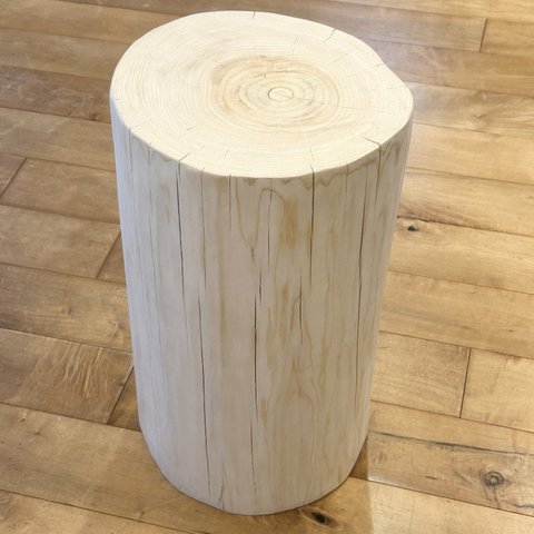 Hinoki Wood Stool No.645