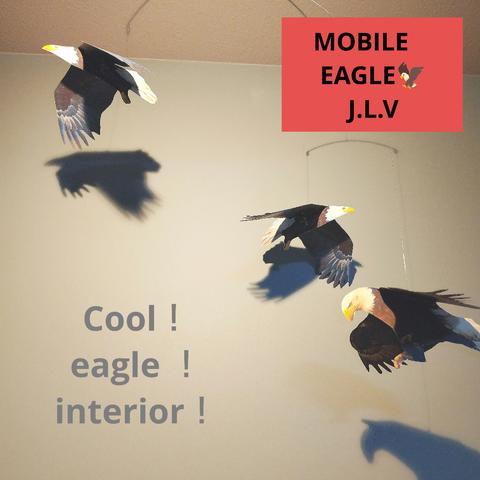 鷲　イーグル　EAGLE 鳥 モビール