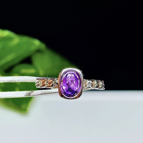 ❣️❣️感謝BIGセール❣️❣️ 【高品質】 アメジスト　紫水晶　　リング　指輪　天然石　26