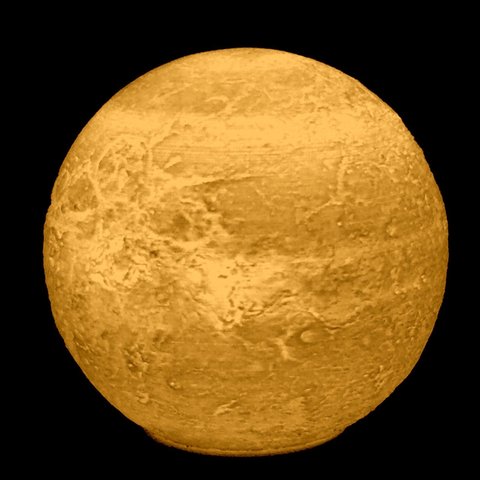 金星のライト☺️USB充電式