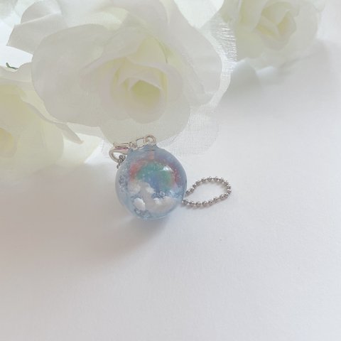 虹空球♡虹空雲レジン♡2cm