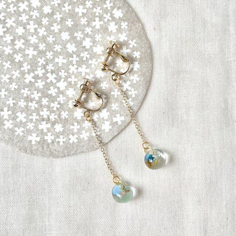 耳飾り《アクアリウム》イヤリングorピアス