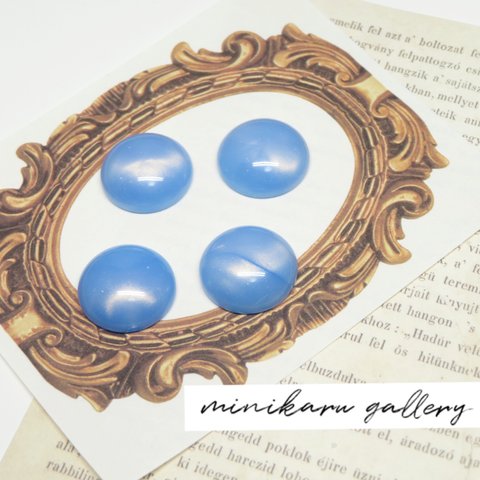  4個入)vintage parts marble cabochon