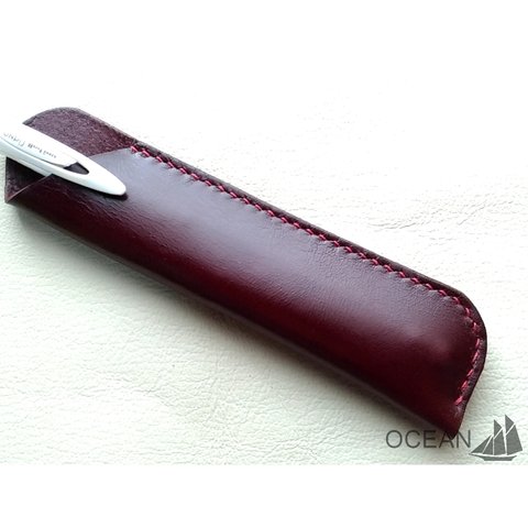 再販 PEN CASE（Rosso Vino）