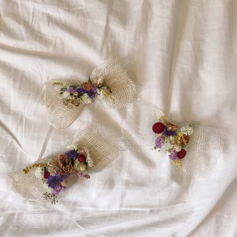 dryflower barrette