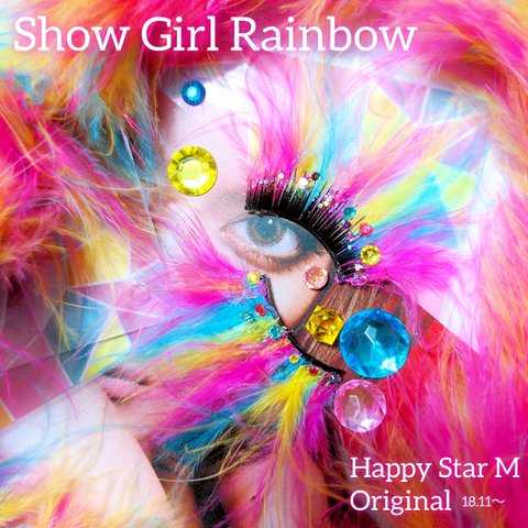 ❤超派手★Show Girl Rainbow★partyまつげ ショー ガール レインボー★送無料●即買不可
