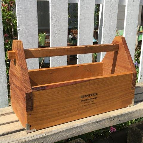 木製ツールボックス / 工具箱 / プランター