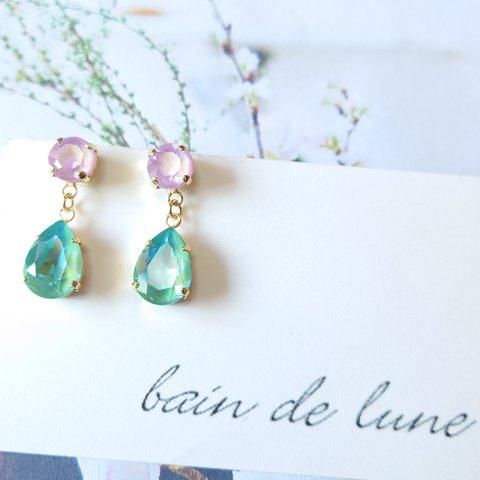 (ピアス)💎petit Bijou💎 printemps K556-15