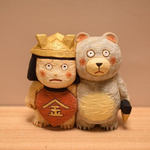 五月人形、金太郎とクマⅡ（売れました）