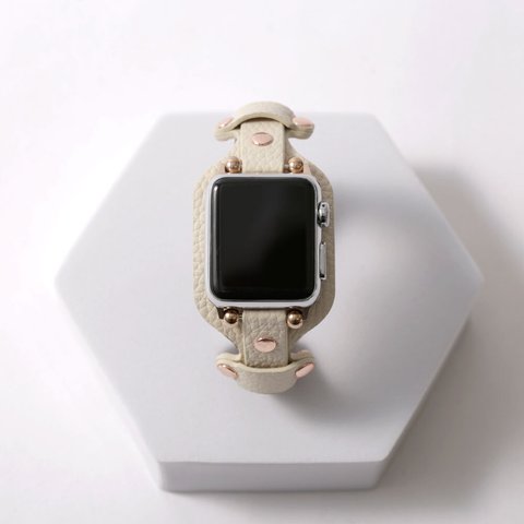 5色　アップルウォッチ　時計　ハンドベルト　時計ベルト　iPhone　applewatchレザービーズカフ#mm00000273