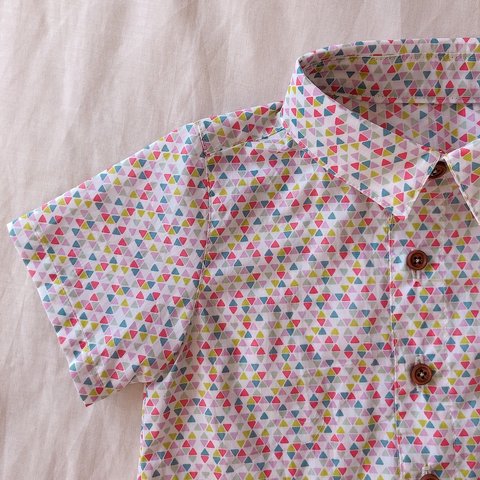 ♡完成品sale♡90cm♡リバティシャツ♡ネプチューン♡