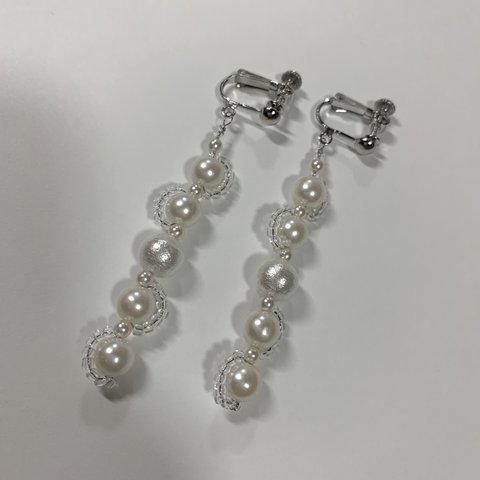 パールイヤリング/ピアス②