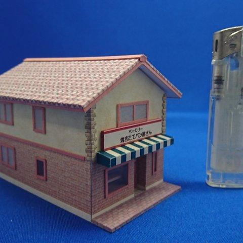 ◆オリジナル店舗建築模型08◆スケール1/150 Nゲージ　雑貨　鉄道模型