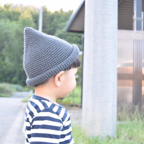 【受注生産】秋冬の小人とんがり帽子