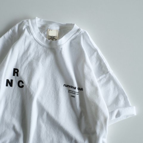 【NEW】ヴィンテージライクTシャツ / RNC / ユニセックス / ホワイト