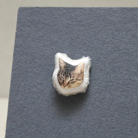 kiji猫豆マグネット 『寝たふり』