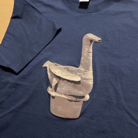 【kmd.】水鳥型埴輪Tシャツ