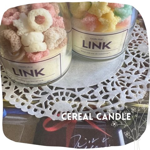 Cereal candle(シリアル キャンドル)🕯⸒⸒