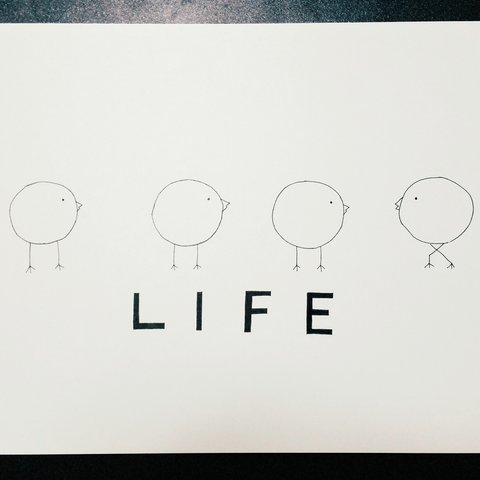 [限定]Life A4 ポスター