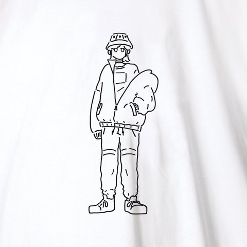 「ブルゾン」ファッションTシャツ108