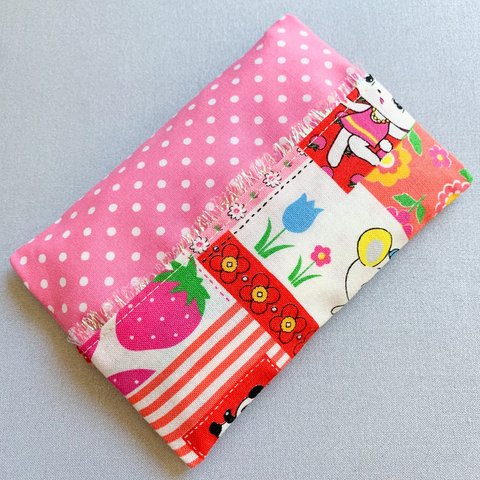 【☆ポケットティッシュケース☆】レトロでかわいい♡ピンク☆