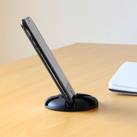 SMART PHONE STAND SANDENT スマホスタンド スマホ立て ブラック サンドベージュ