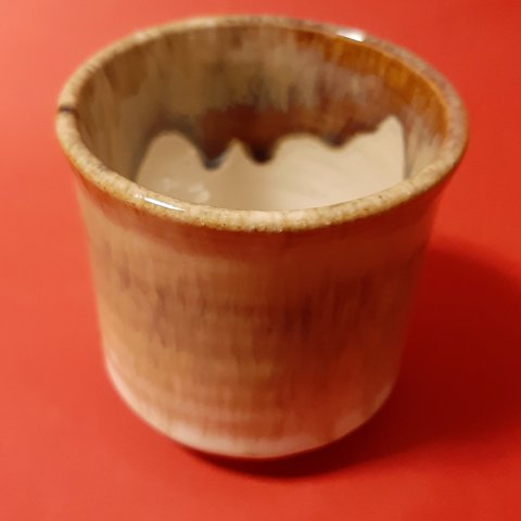 陶器　湯飲み　竹林