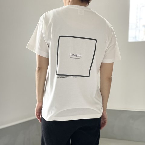 『2023新作』オーガニックコットン Tシャツ ユニセックス 7色展開 【オフホワイト】