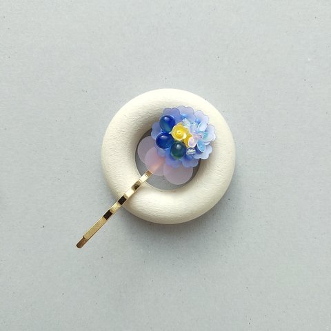 HAIR PIN/BLUE SALVIA