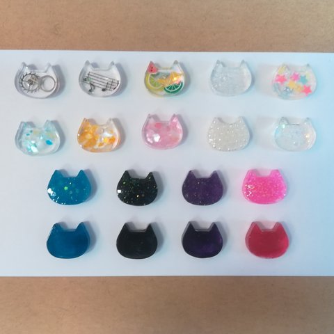 猫ピアス