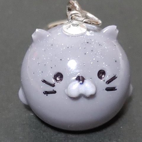 【ハンドメイド】猫 バッグチャーム