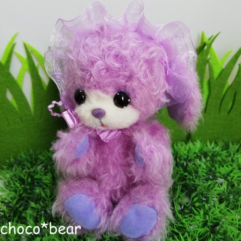 choco* bear　ラベンダーうさぎ  　