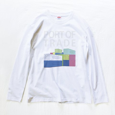 port of trade_Ⅱ　コンテナ（長袖Tシャツ）