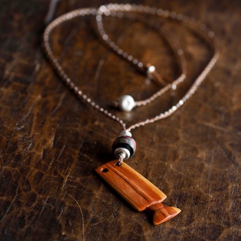 -Thung bubiel・Antique beads- necklace