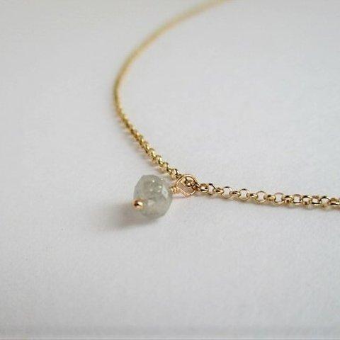 minimum graydiamond necklace K10YG