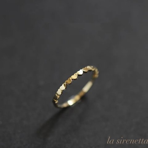 受注製作 ＊ tiny heart ring