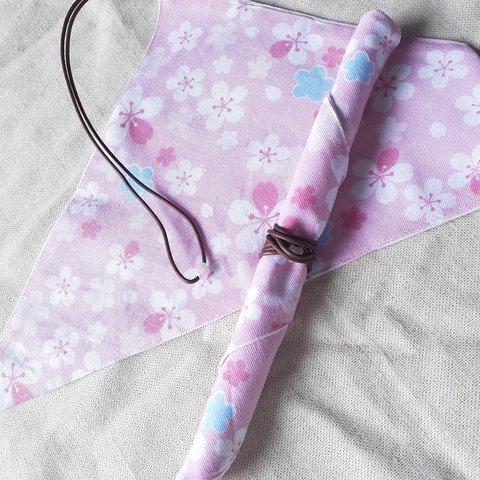 My箸袋　桜・ピンク