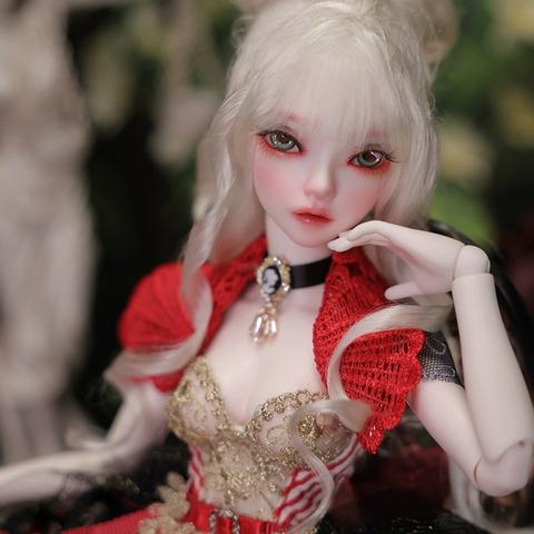 高級ブランドドール+衣装+BJD ドール 本体+フルセット 1/108球体関節人形