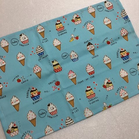 洗い替え用2枚セット☆ランチョンマット約20×30