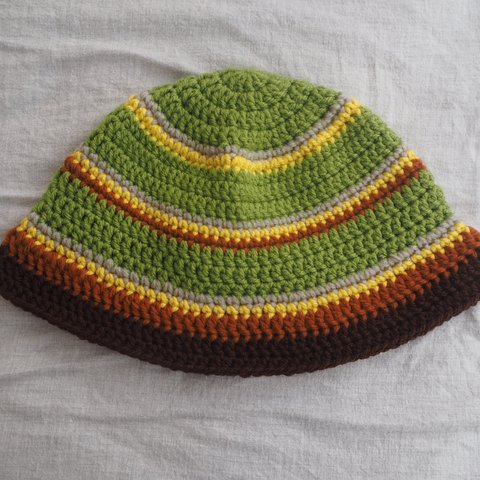 crochethat クロシェハットbuckethat クラッシャーハット