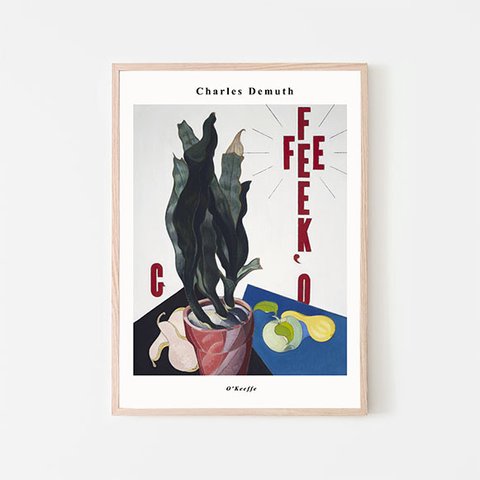 Charles Demuth "O'Keeffe" / アートポスター チャールズ・デムス