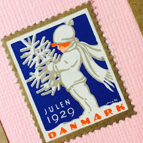 x‘mas sealのartmuseum　　Denmark　stamp 
