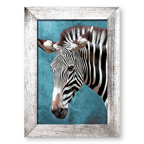「Zebra（シマウマ）」ポストカード